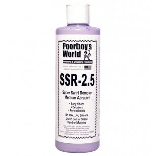 Poorboy's World SSR 2.5 Super Swirl Remover - Medium Abrasive 473 ml