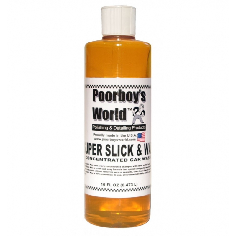 Poorboys World Super Slick  & Wax Shampoo
