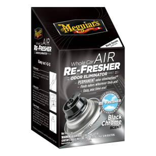 Meguiar's Air Re-Fresher Odor Eliminator - Black Chrome Scent 71 g