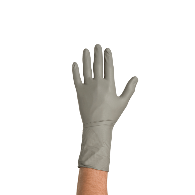 Colad Disposable Nitrile Gloves M Grey - 50 ks
