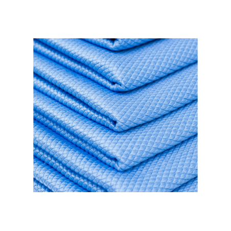 The Rag Company Blue Diamond Glass Towel 41 x 41 cm