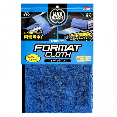 Soft99 Max Wash 4Pockets Format Cloth