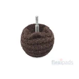 Flexipads Brown Coarse Scruff Ball 75 mm