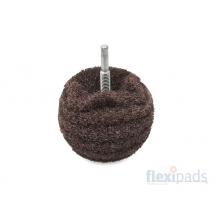 Flexipads Brown Coarse Scruff Ball 75 mm