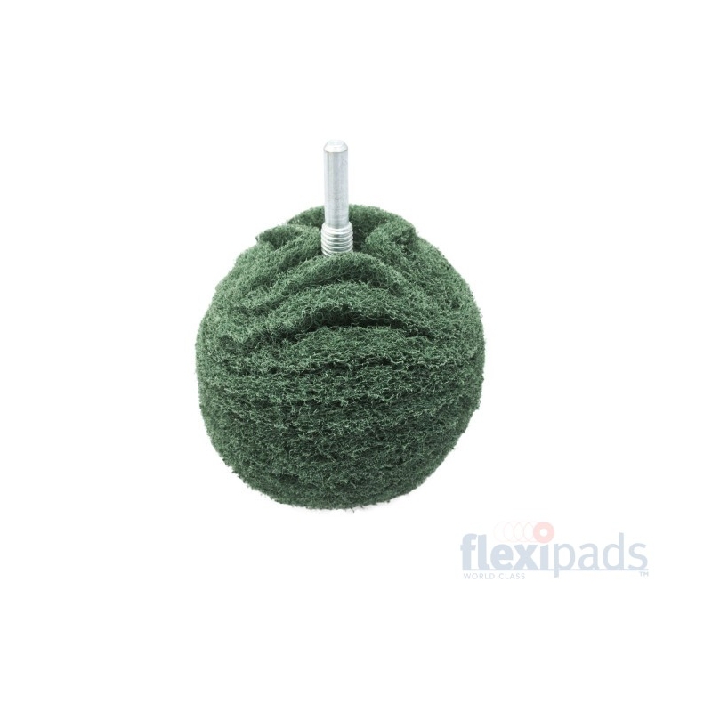 Flexipads Green Medium Scruff Ball 75 mm
