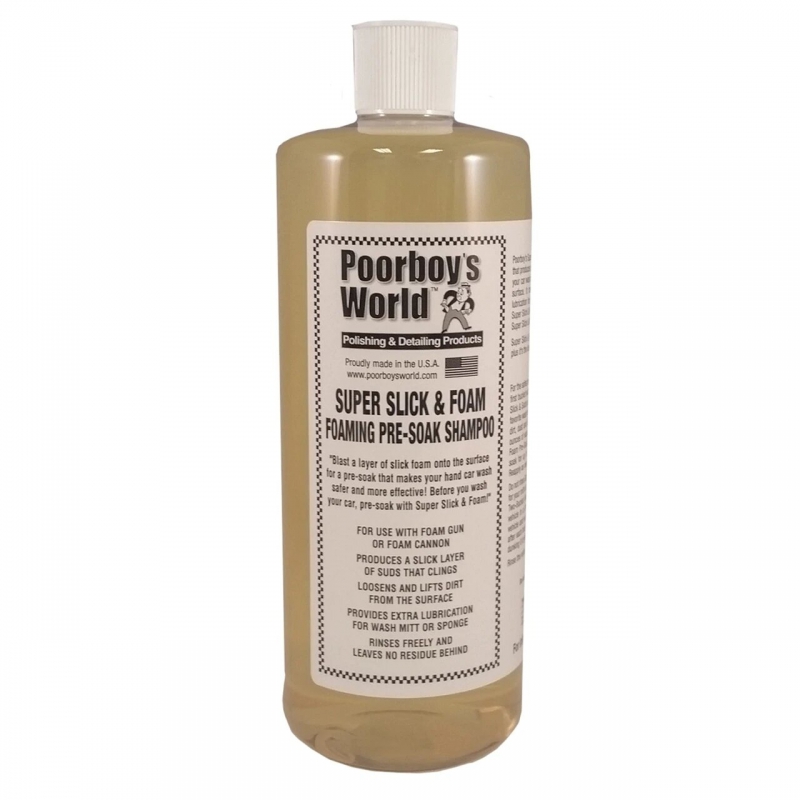 Poorboy's World Super Slick  & Foam Foaming Pre-Soak Shampoo 946 ml