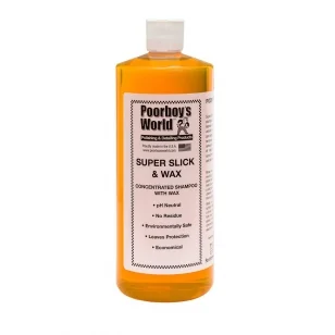Poorboy's World Super Slick  & Wax Shampoo 946 ml