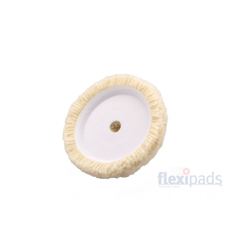 Flexipads Cupped Twisted 100% Merino Wool Cutting Pad 160 mm