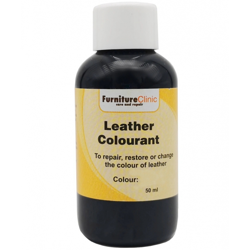 Furniture Clinic Leather Colourlant Black 50 ml