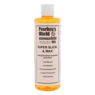 Poorboy's World Super Slick  & Wax Shampoo 118 ml