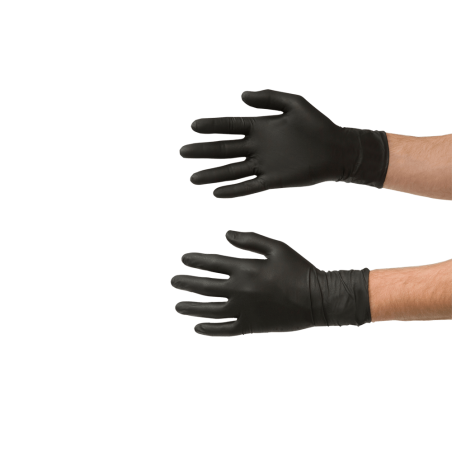 Colad Disposable Nitrile Gloves Black M 60 ks