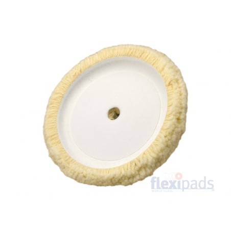Flexipads Cupped Twisted 100% Merino Wool Cutting Pad 200 mm