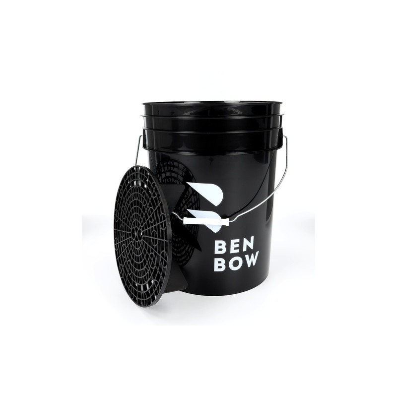 Benbow Black Bucket with Black Separator 20L