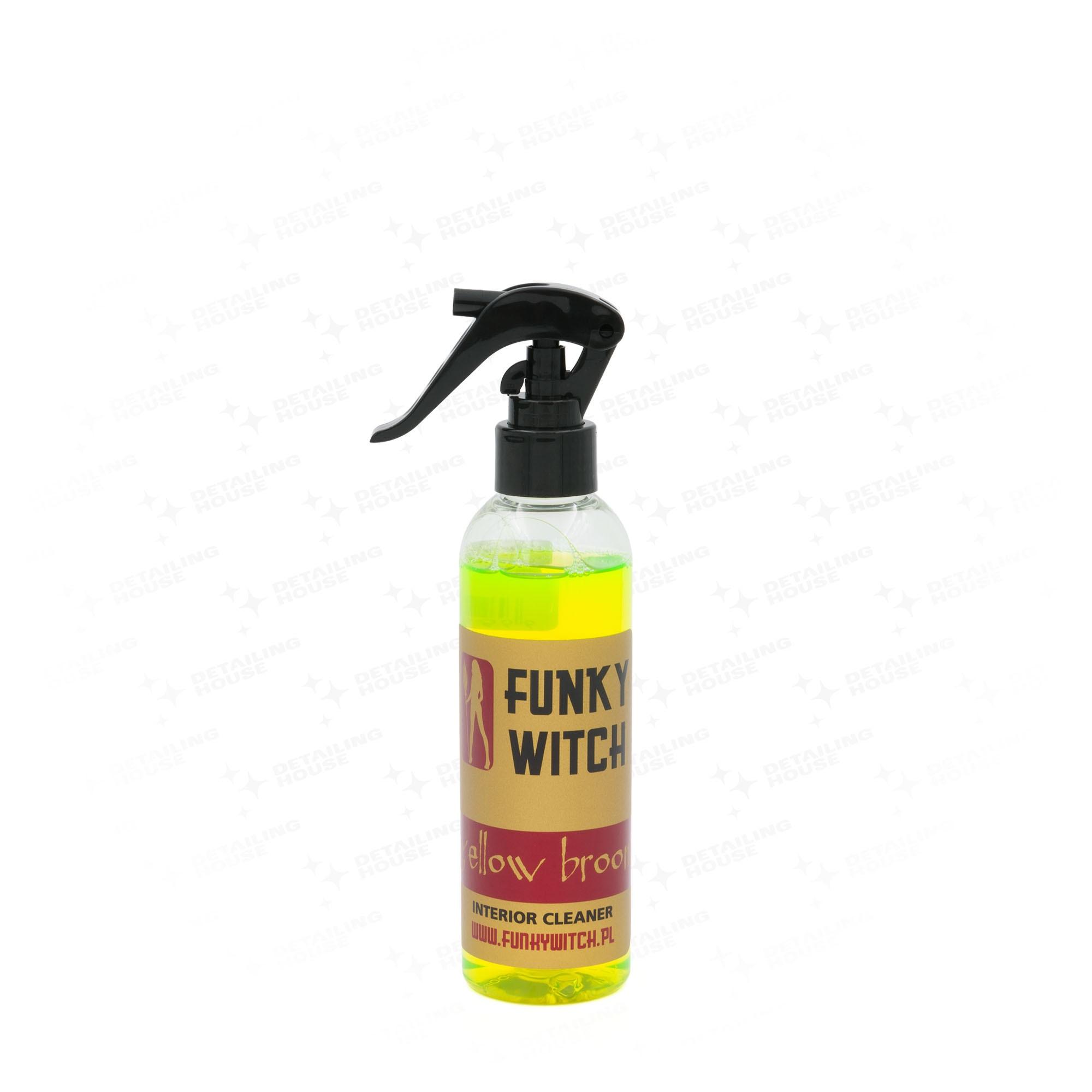 Funky Witch Yellow Broom 215 ml 1/2
