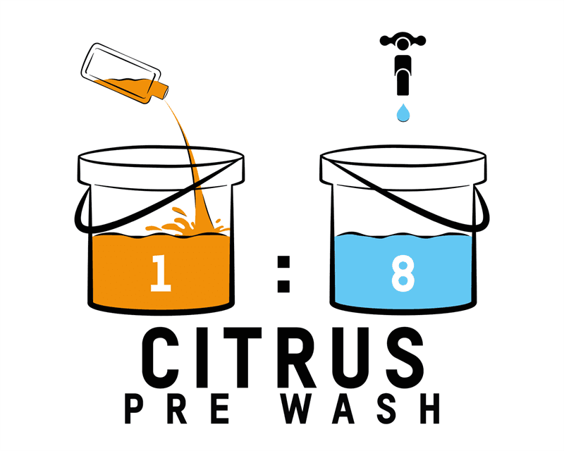ValetPro Citrus Pre Wash 1000 ml 2/3