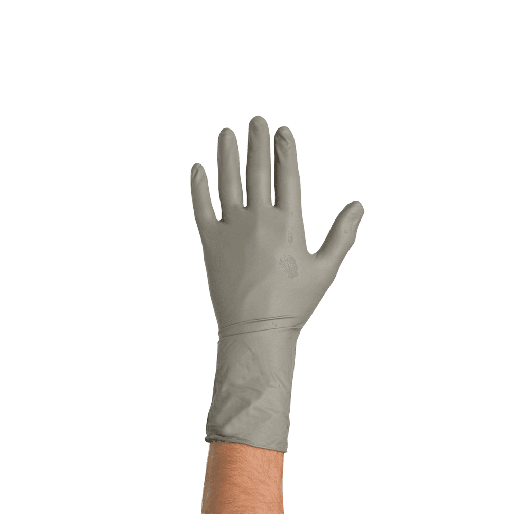 Colad Disposable Nitrile Gloves L Grey 50 ks