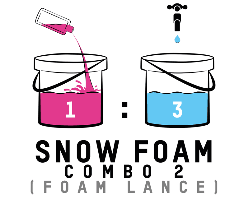 ValetPro Snow Foam Combo 2 1000 ml 2/4