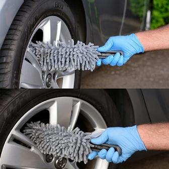 Monster Shine Microfibre Wheel Brush 2/3