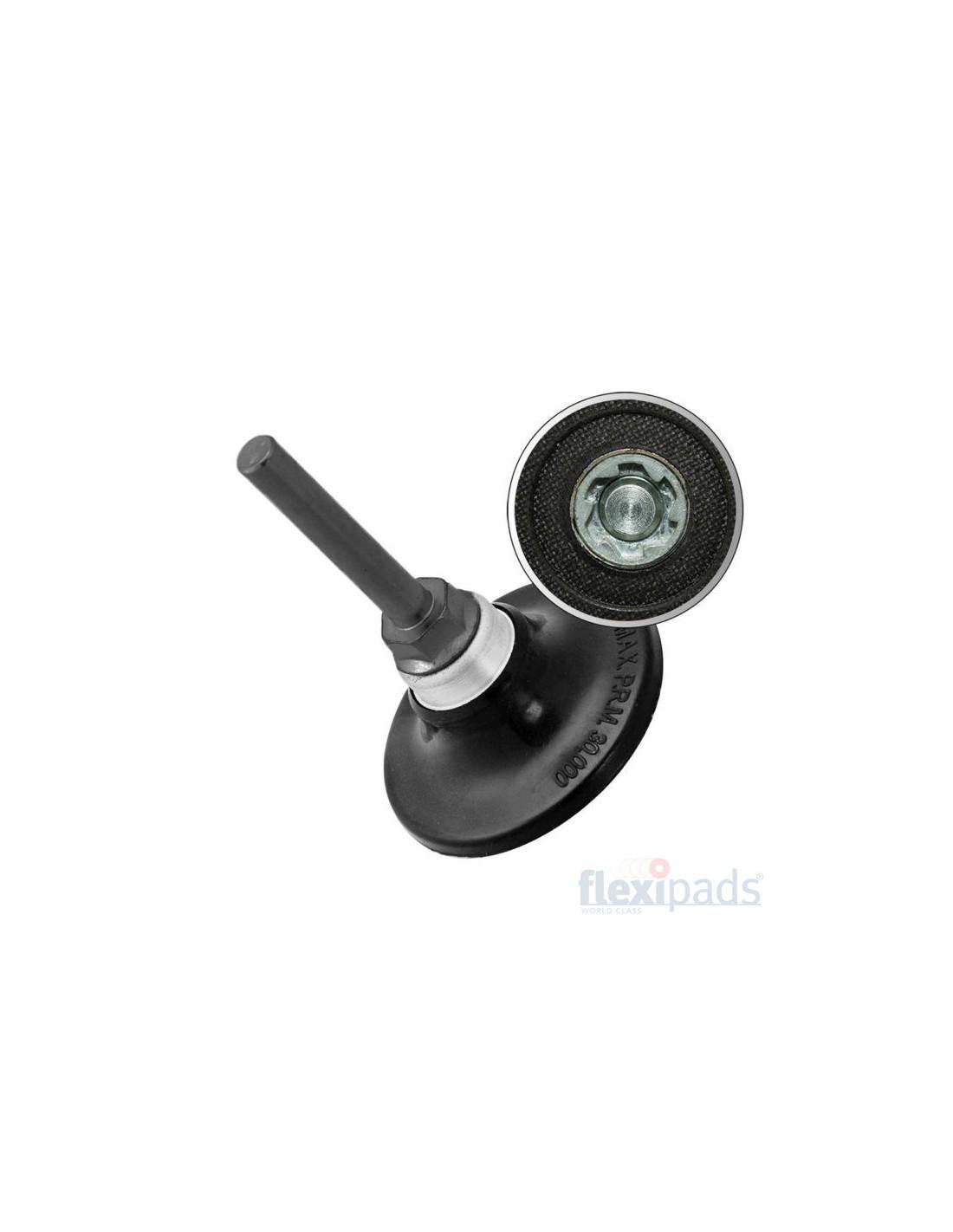 Flexipads 50 mm (2") Quick Lock Type P Holder Hard + 6mm Spindle 1/3