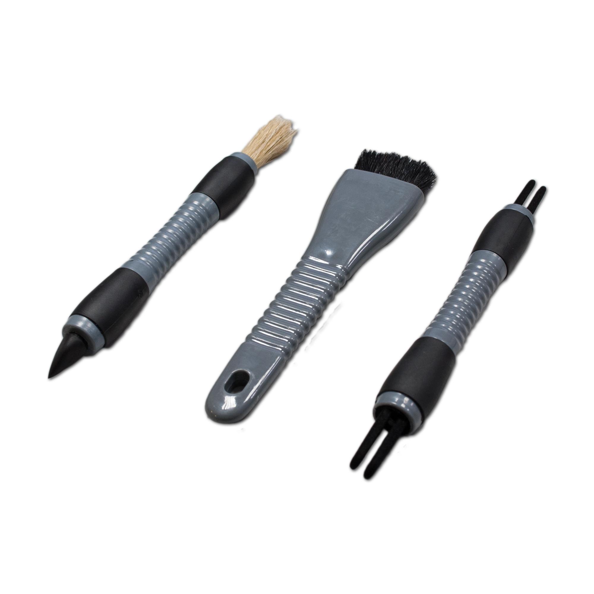 Monster Shine Detailing Brush Set - Set detailingových štetcov 3 ks