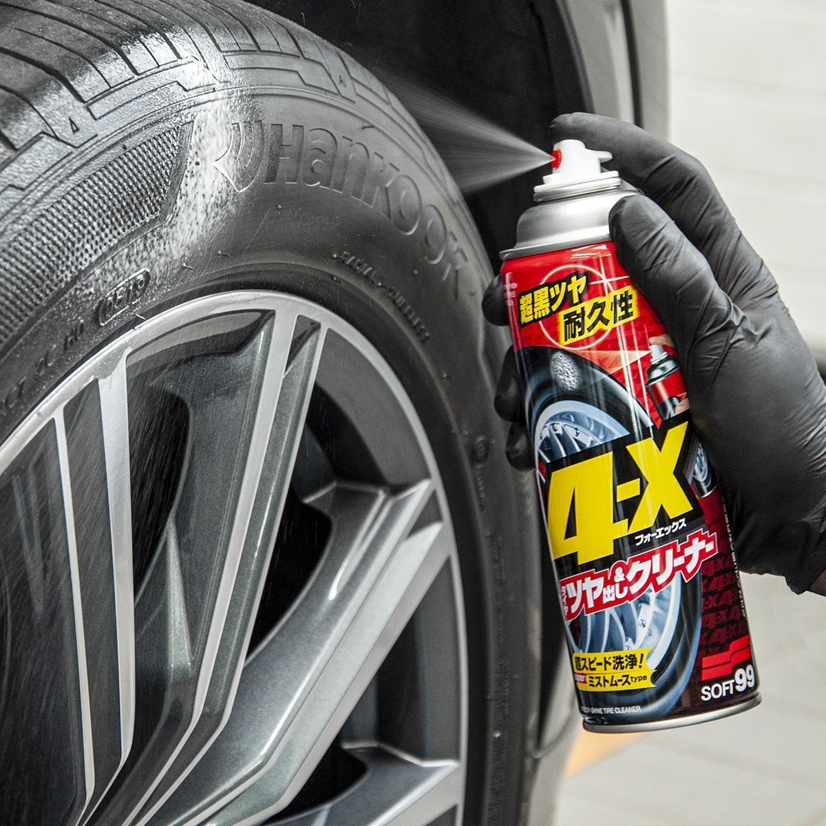 Soft99 4-X Tire Cleaner 470 ml 3/4