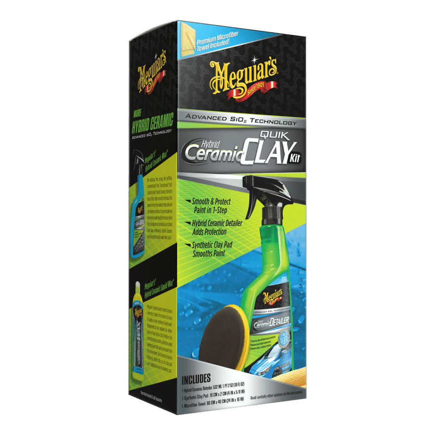 Meguiar's Hybrid Ceramic Quik Clay Kit