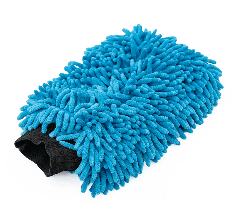 The Rag Company Knobby Wash Mitt Blue