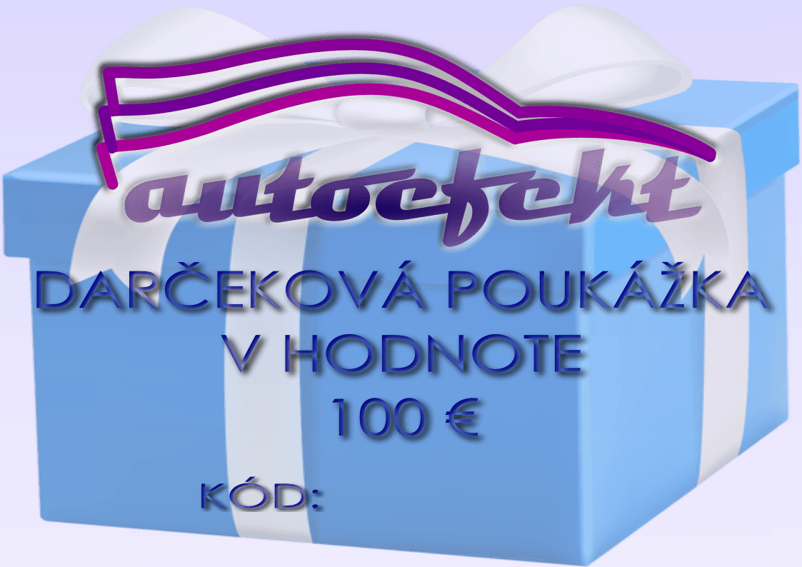 Darčeková poukážka 100 €