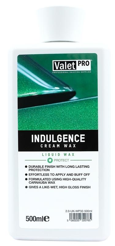 ValetPro Indulgence Cream Wax 500 ml 1/3