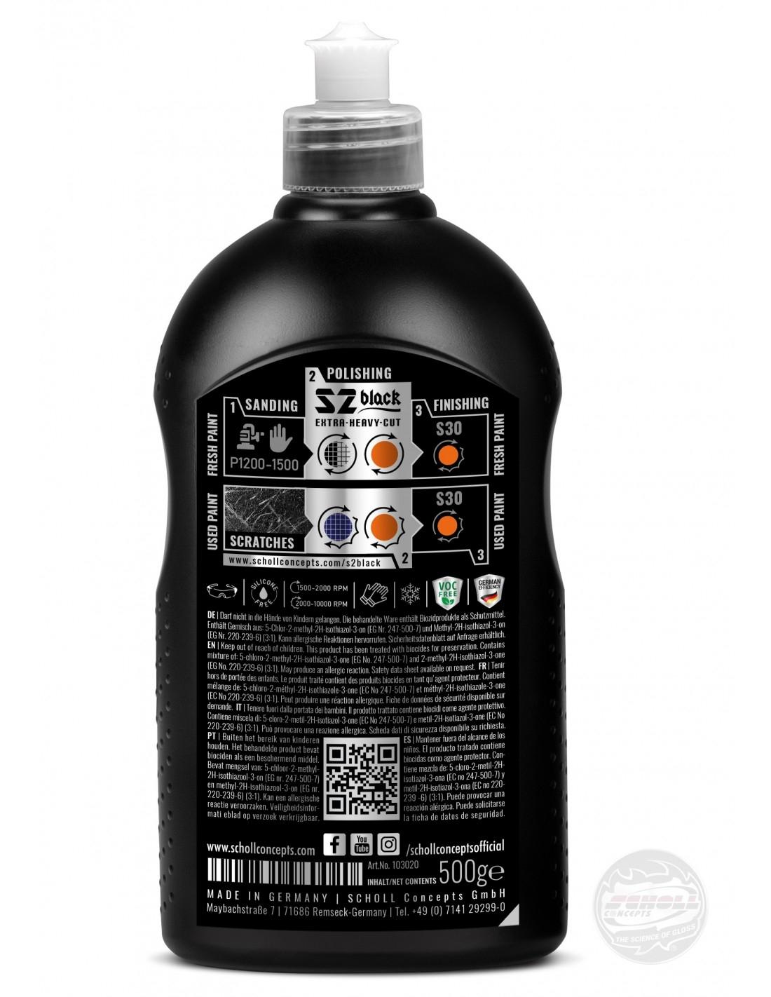 Scholl Concepts S2 Black 500 g 2/3