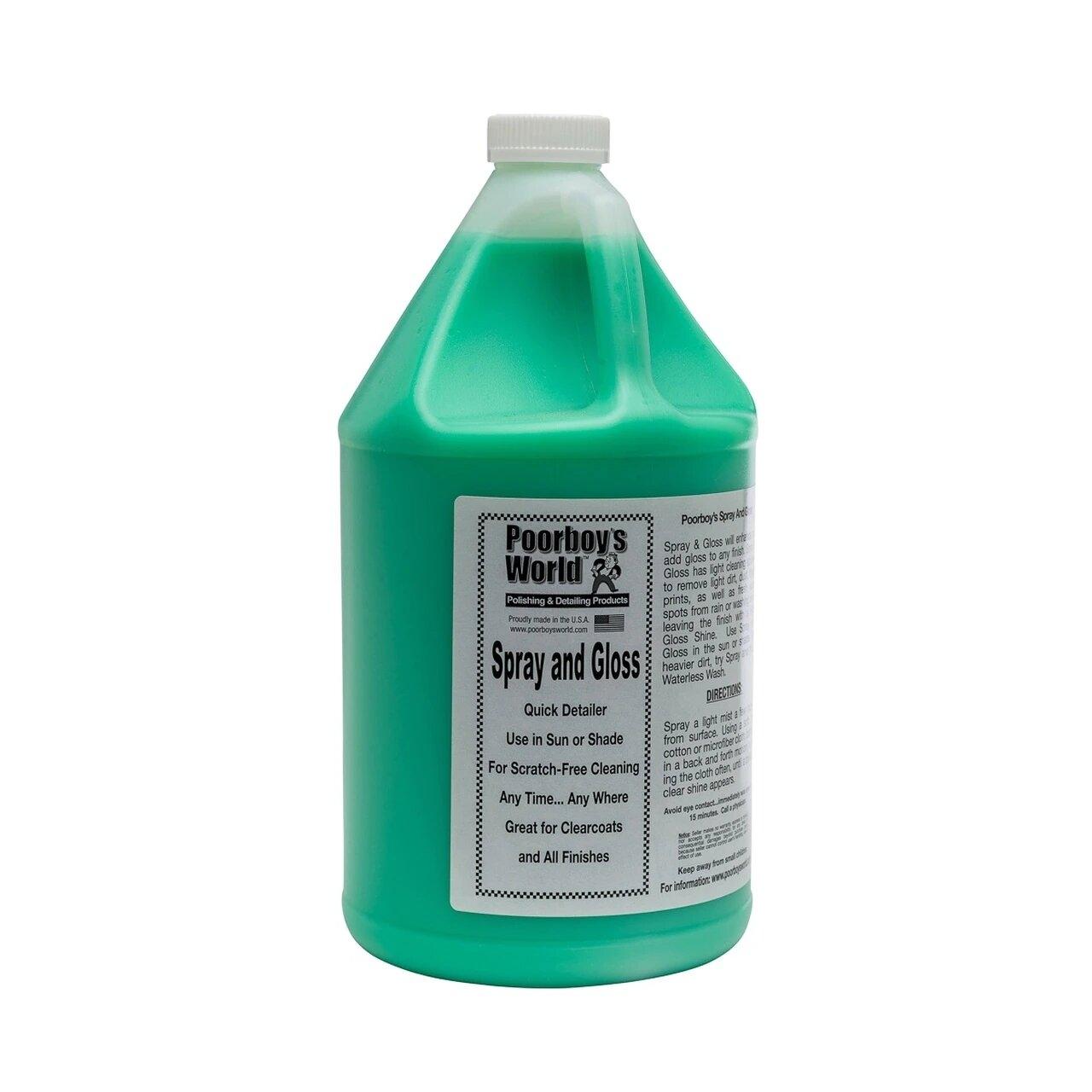 Poorboy's World Spray & Gloss 3,78 L