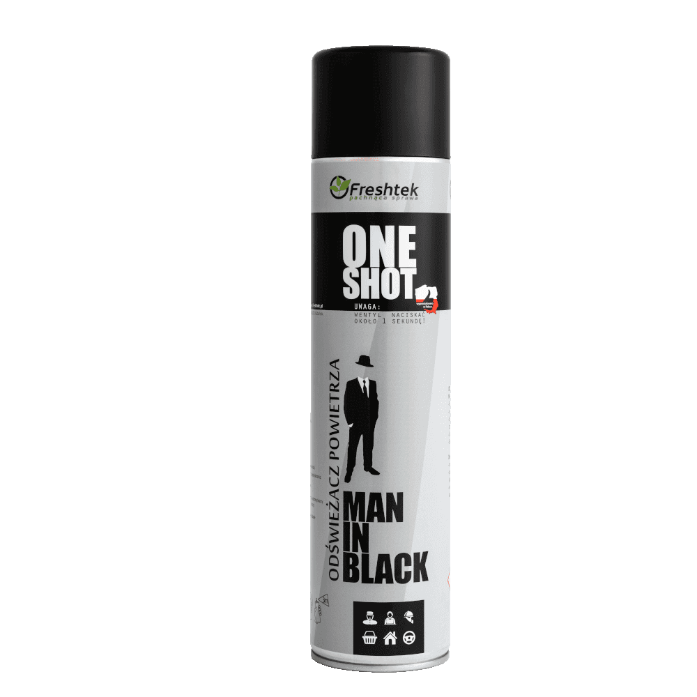 Freshtek One Shot Man in Black 600 ml