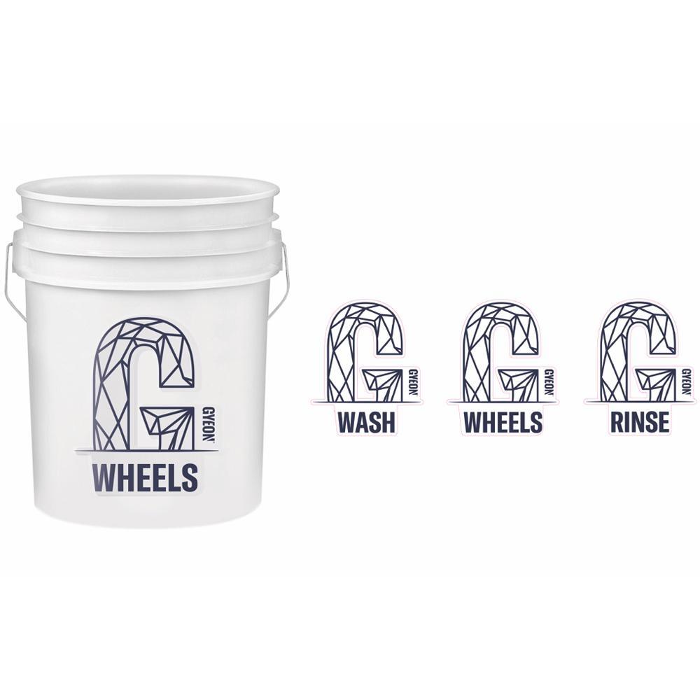 Gyeon Wash Bucket Stickers - 3 kusy