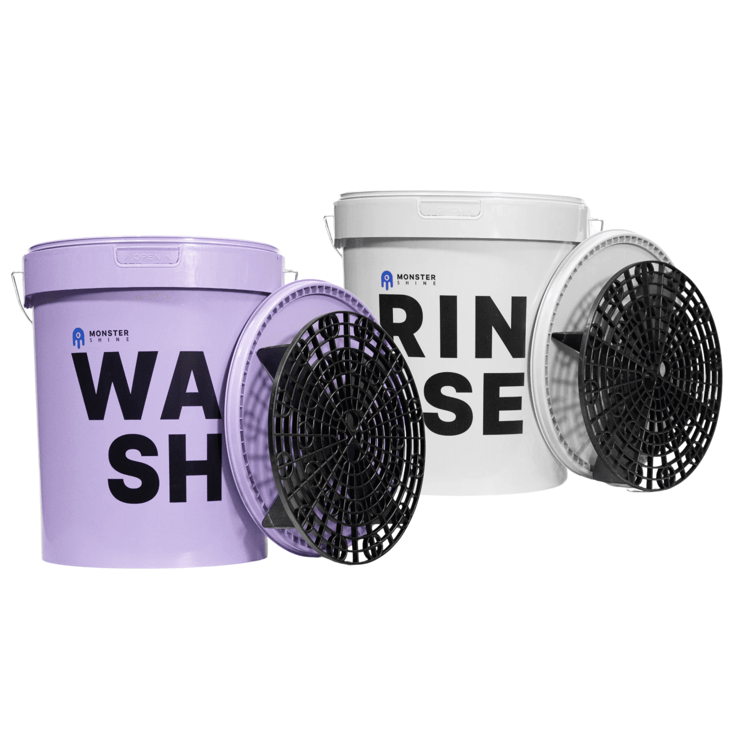 Monster Shine Wash Bucket Set