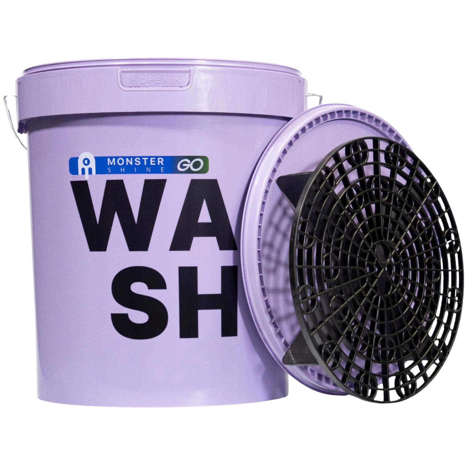 Monster Shine GO Bucket Wash Purple