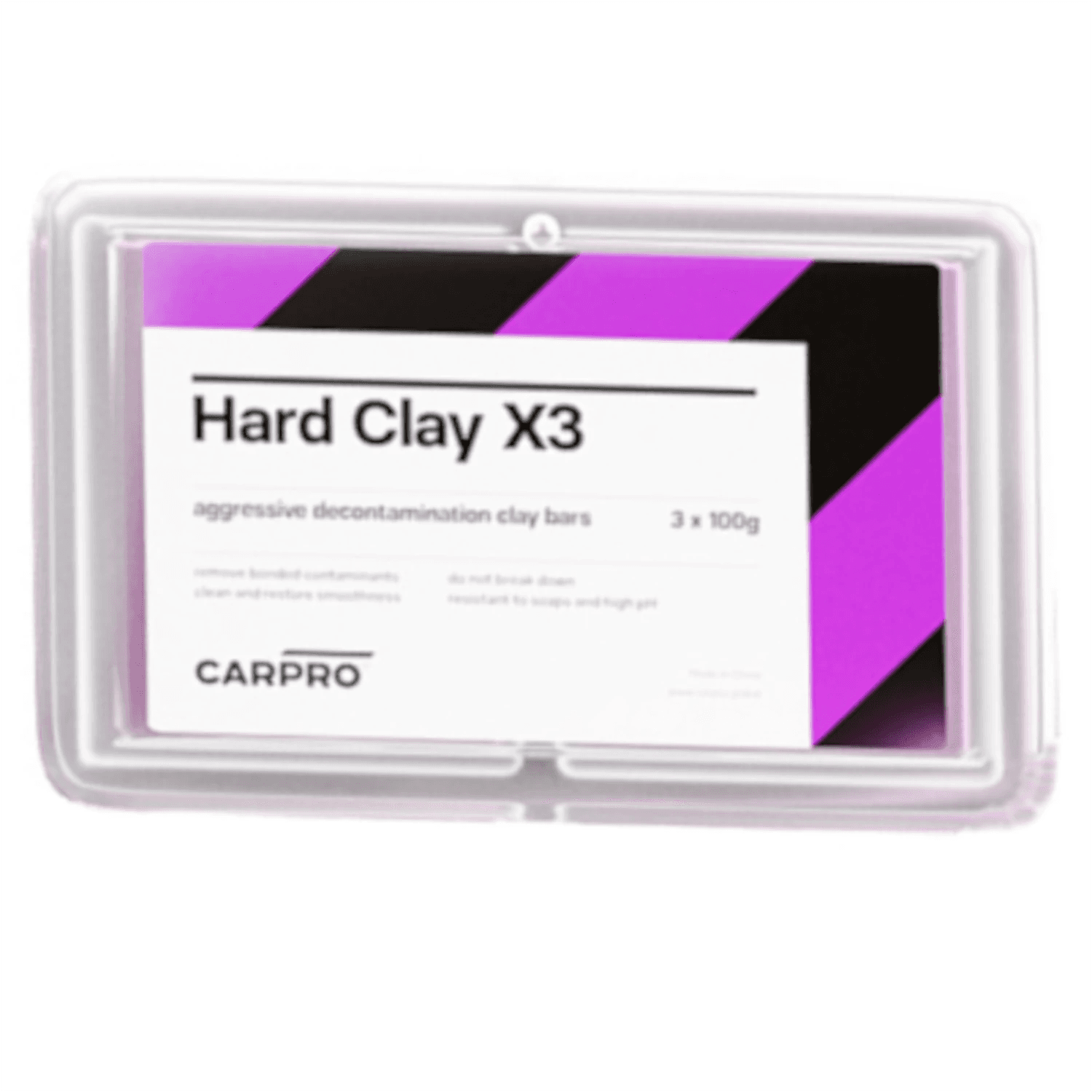 CarPro Hard Clay X3 - 3 x 100 g
