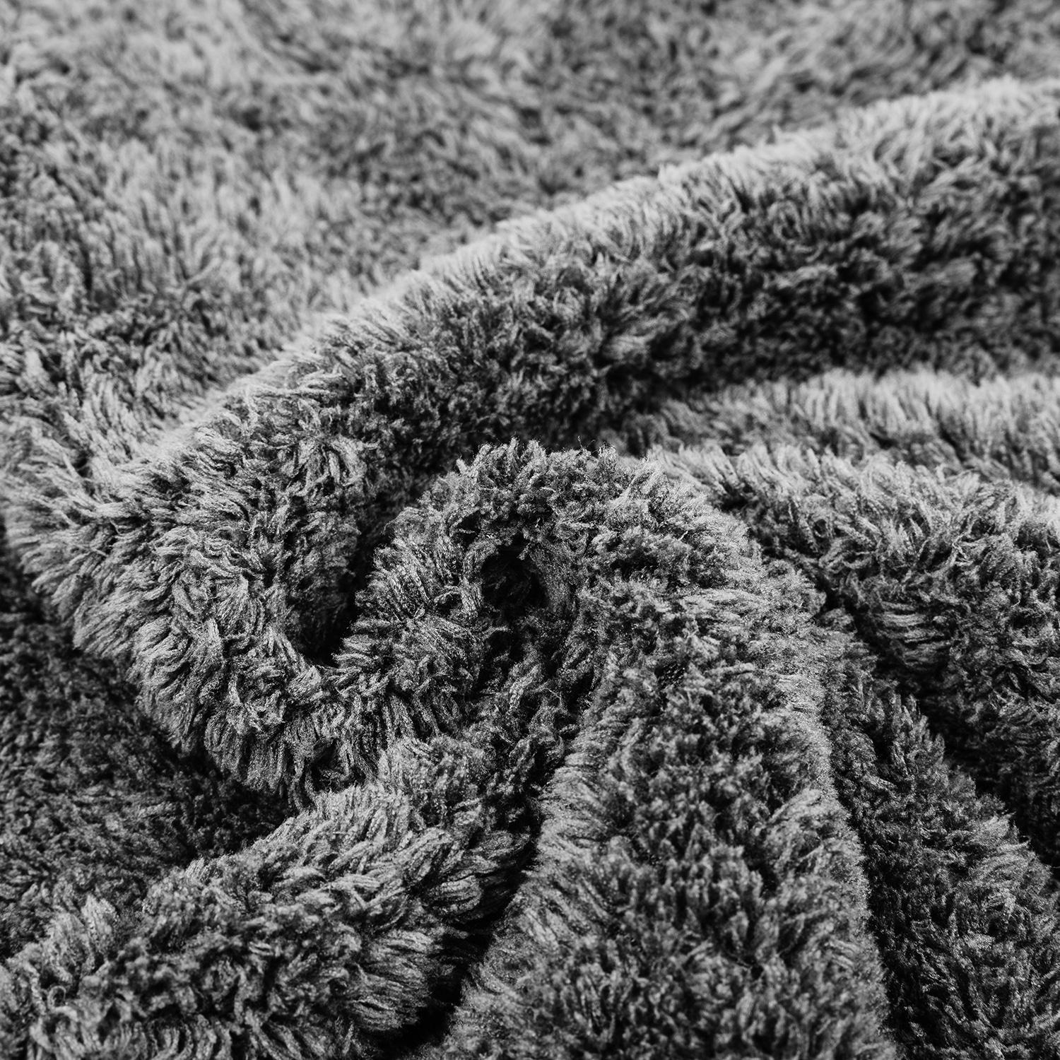 FX Protect Steel Grey Microfiber Towel 320 GSM 40 x 40 cm 7/8