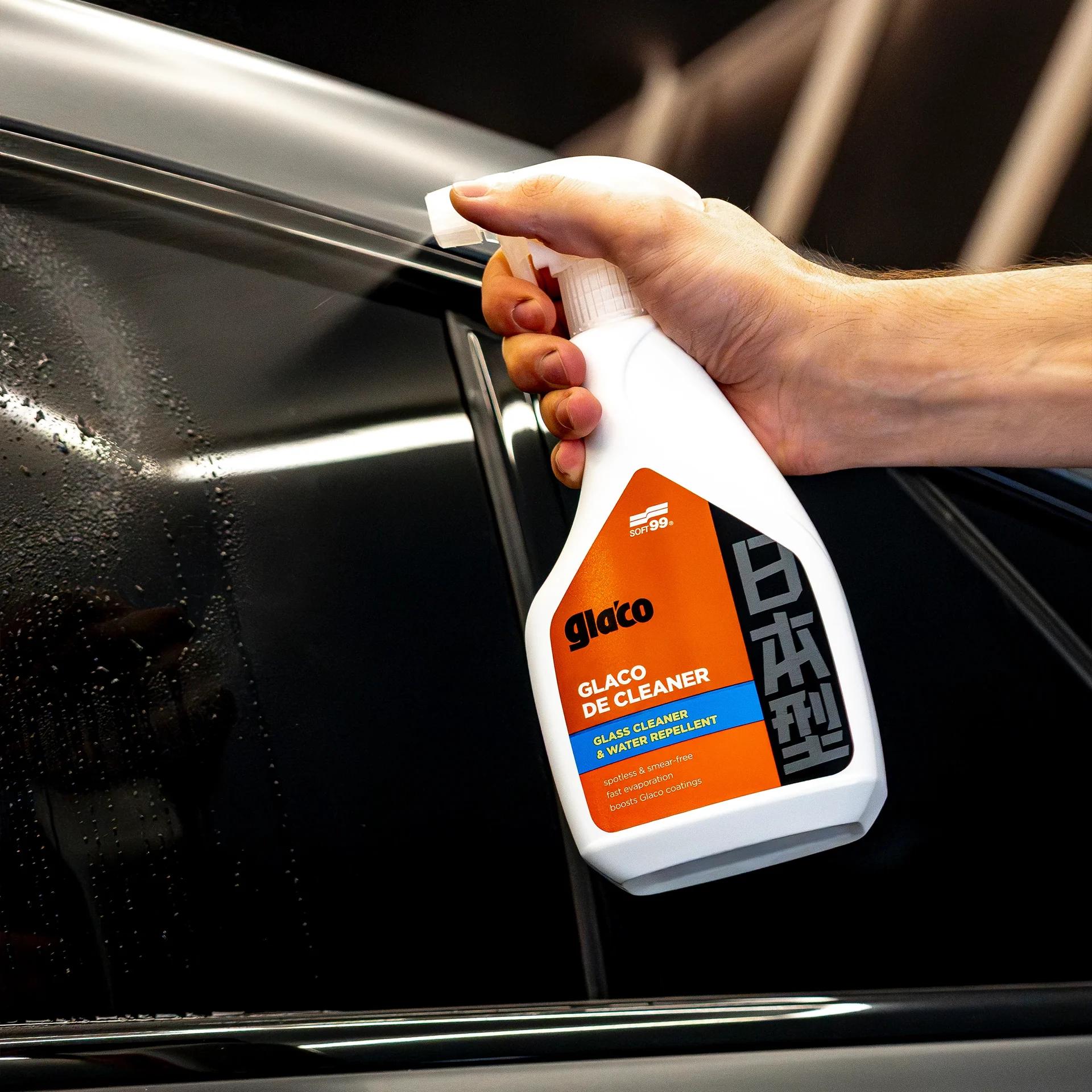 Soft99 Drive Safe Set -Ultra Glaco + Glaco De Cleaner 500 ml + náramok Drive Safe – Set pre dokonalú ochranu okien a bezpečnú jazdu 2/5