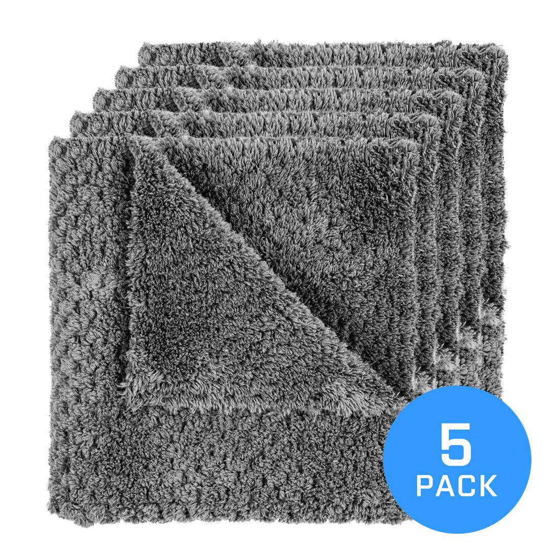 FX Protect Steel Grey Microfiber Towel 320 GSM 40 x 40 cm 5 ks