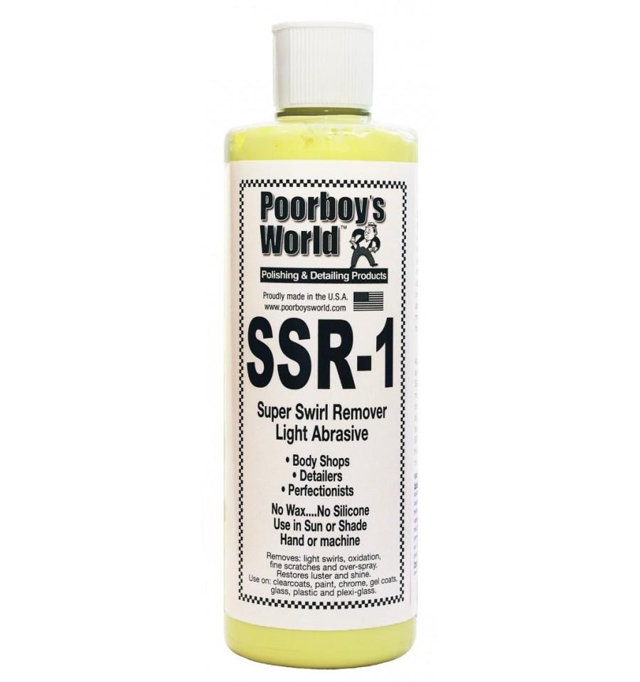 Poorboy's World SSR 1 Super Swirl Remover - Light Abrasive 473 ml