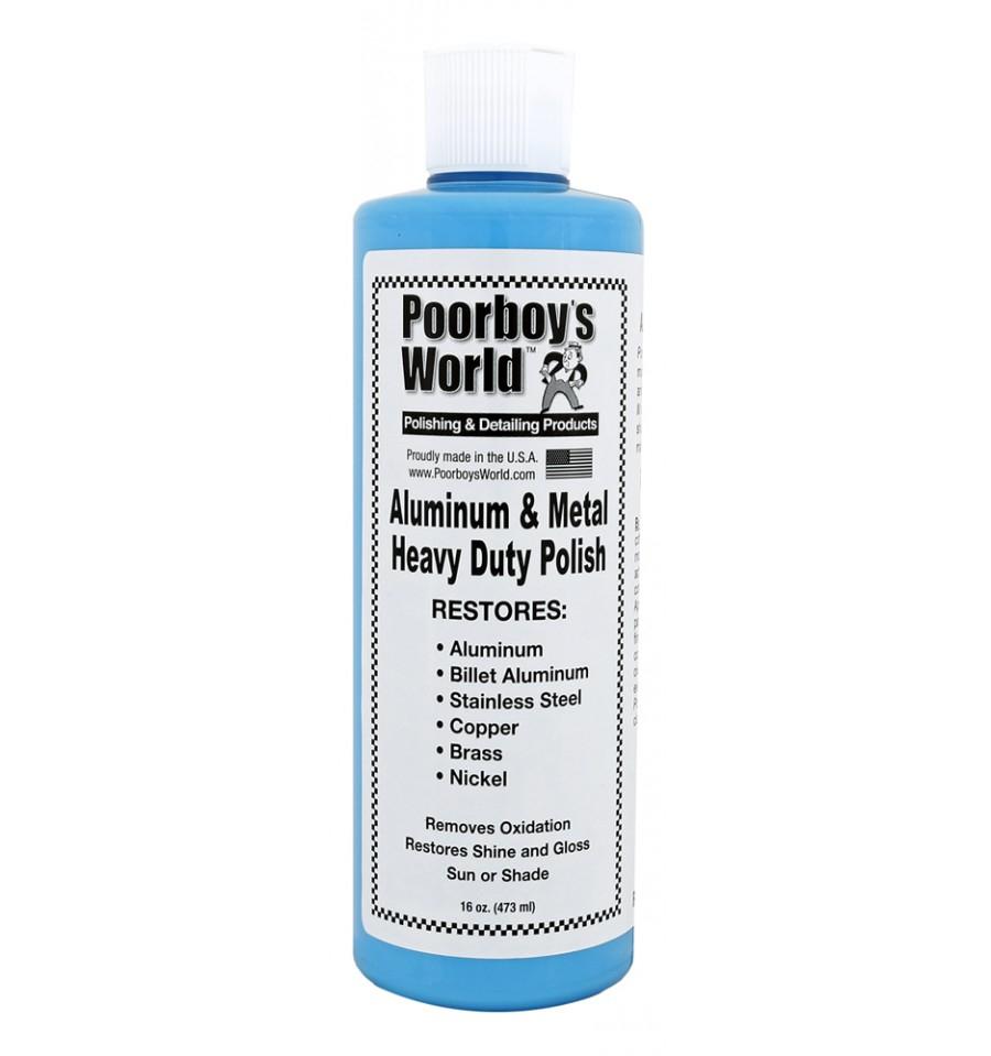 Poorboy's World HD Aluminium & Metal Heavy Duty Polish 473 ml 1/2