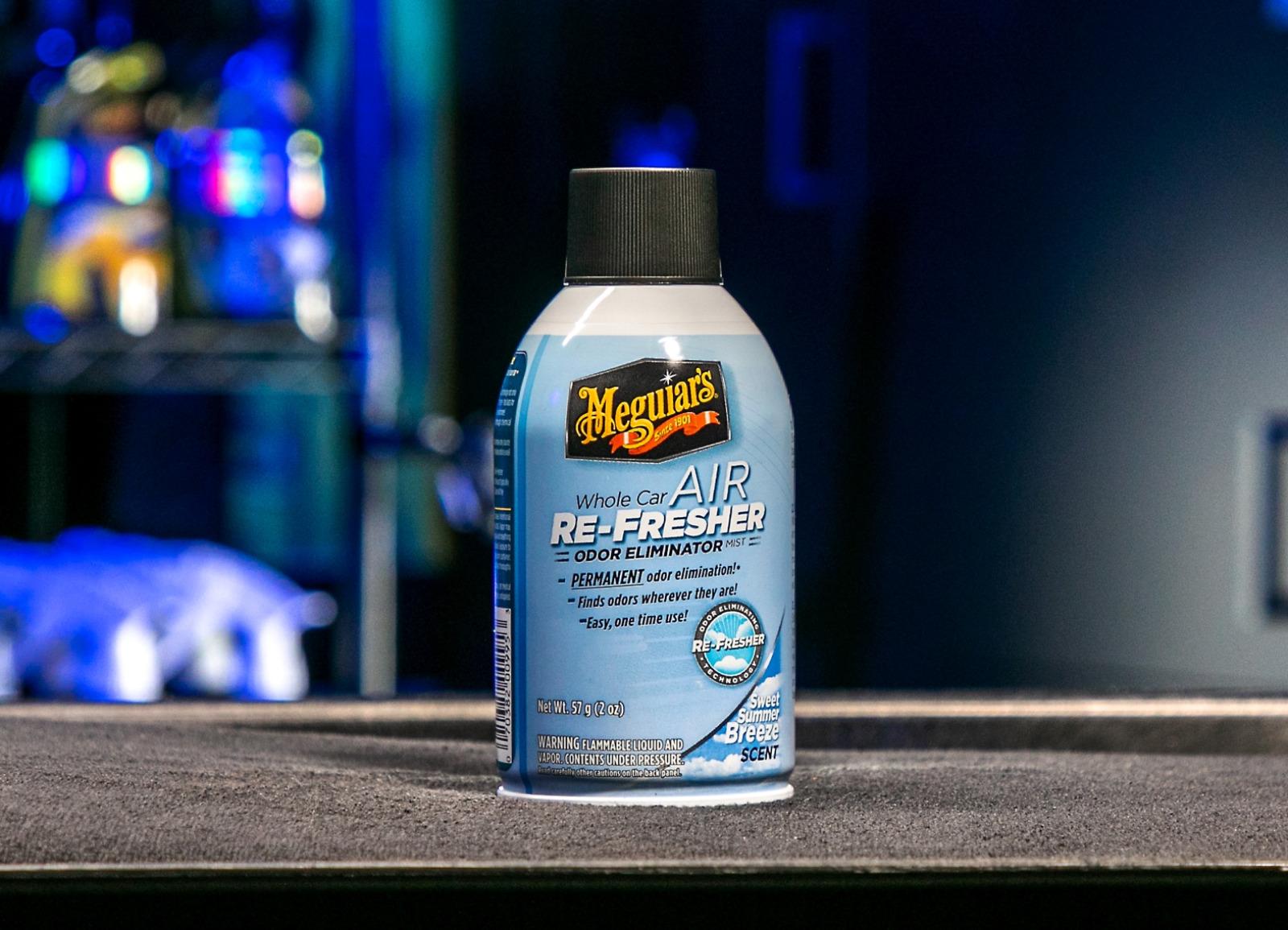 Meguiar's Air Re-Fresher Odor Eliminator - Summer Breeze Scent 57 g 3/4