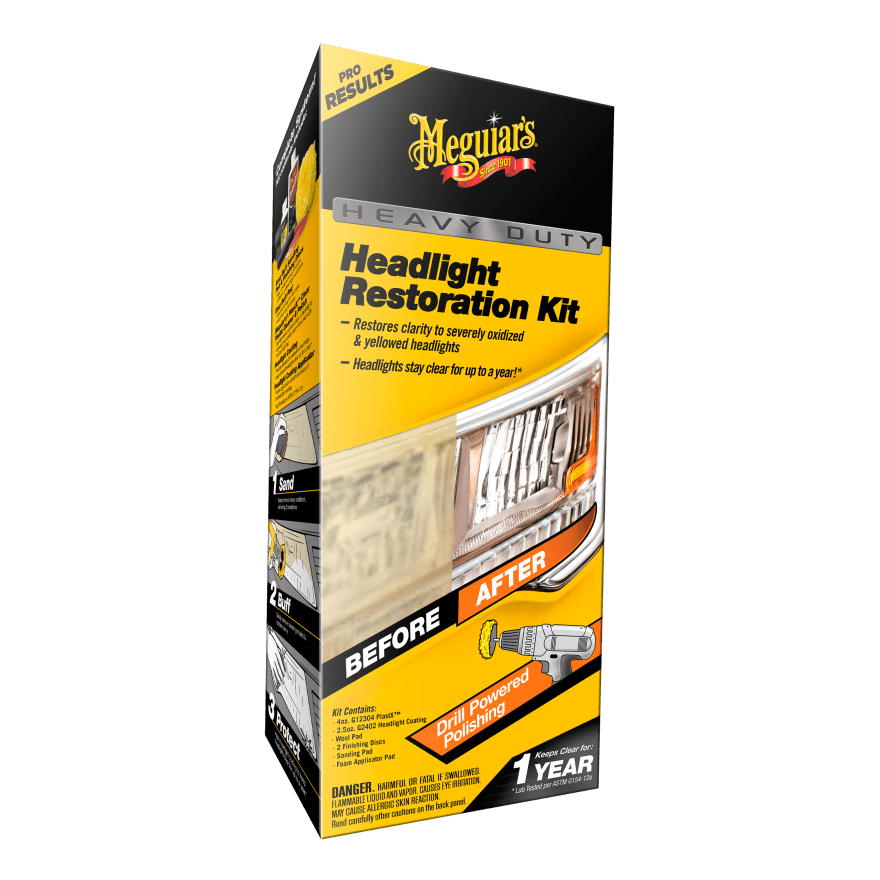 Meguiar's Heavy Duty Headlight Restoration Kit 1/3