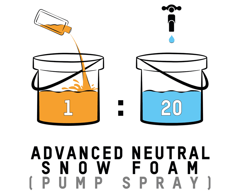 ValetPro Advanced Neutral Snow Foam 5 L 4/5