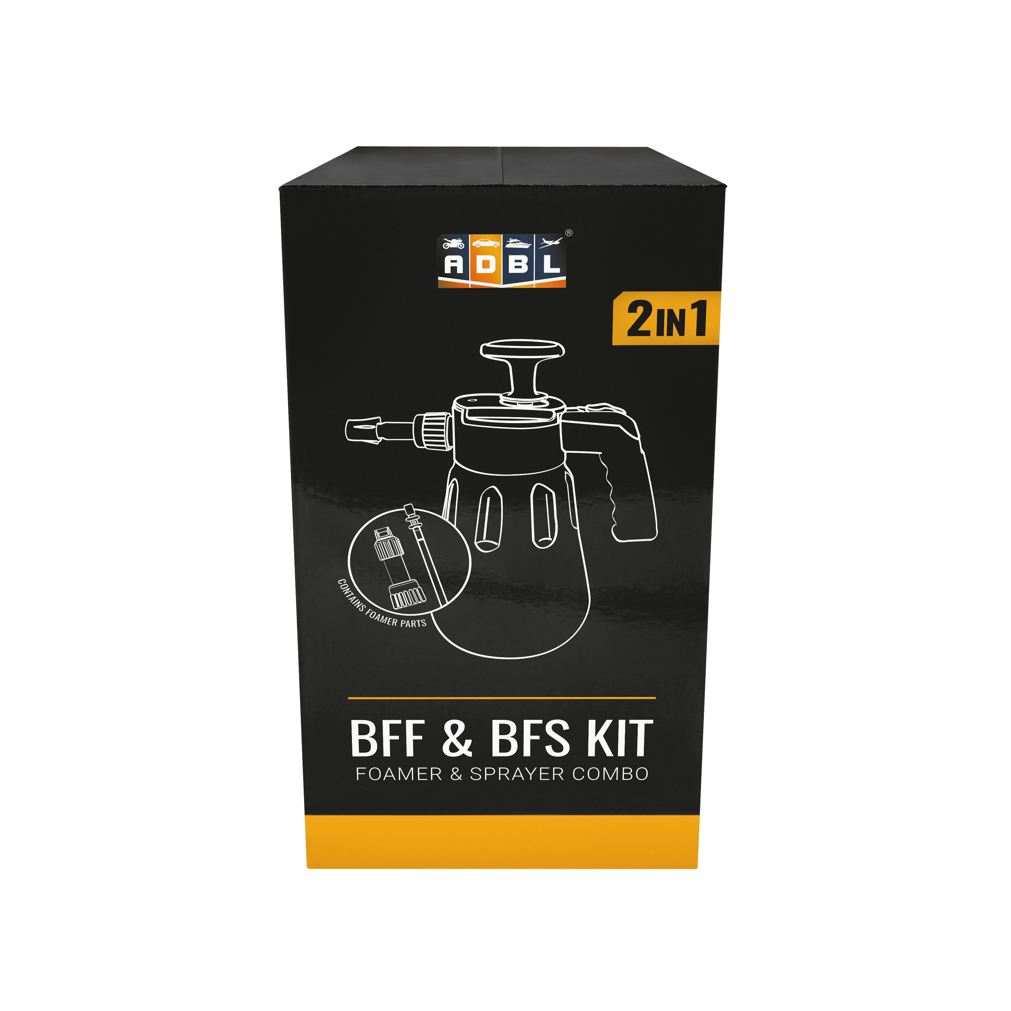 ADBL BFF & BFS KIT Hand Presure Sprayer & Foamer Combo 2/3