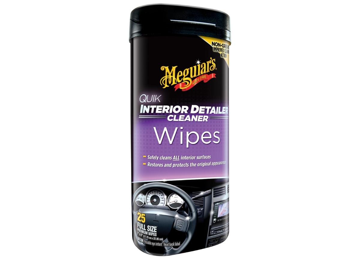 Meguiar's Quik Interior Detailer Wipes 25 ks 1/2