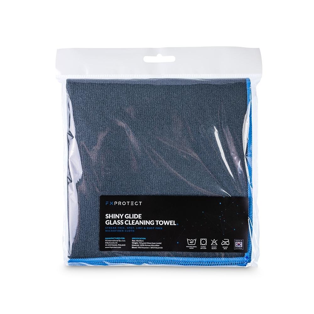 FX Protect Shiny Glide Glass Cleaning Towel GSM 750 40 x 40 cm