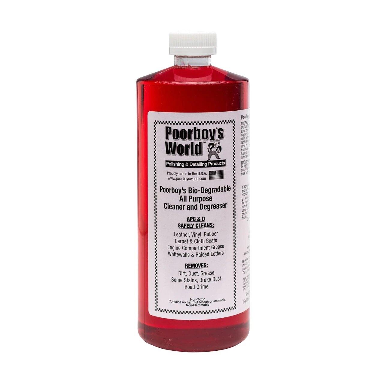 Poorboy's World Bio-Degradable All Purpose Cleaner & Degreaser 946 ml 1/2
