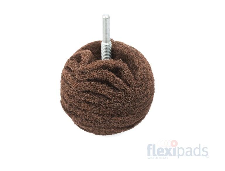 Flexipads Maroon Very Fine Scruff Ball 75 mm