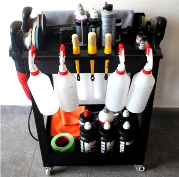 Poka Premium Detailing Trolley 4/8